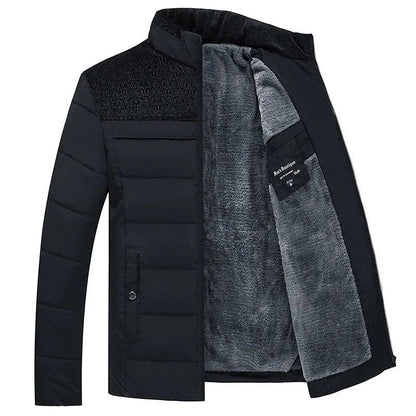 Men's Insulated Fleece Lined Winter Jacket