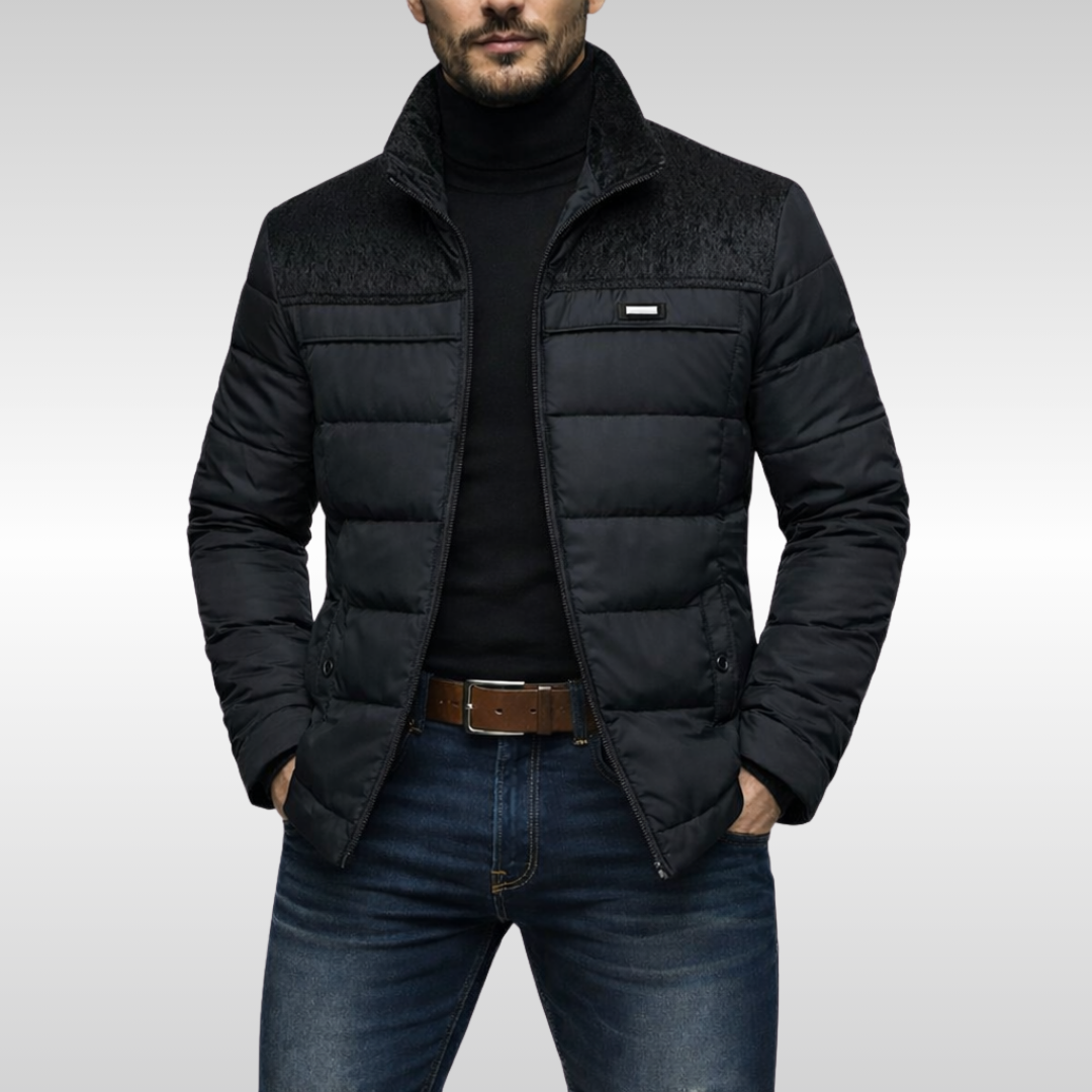 Men's Insulated Fleece Lined Winter Jacket