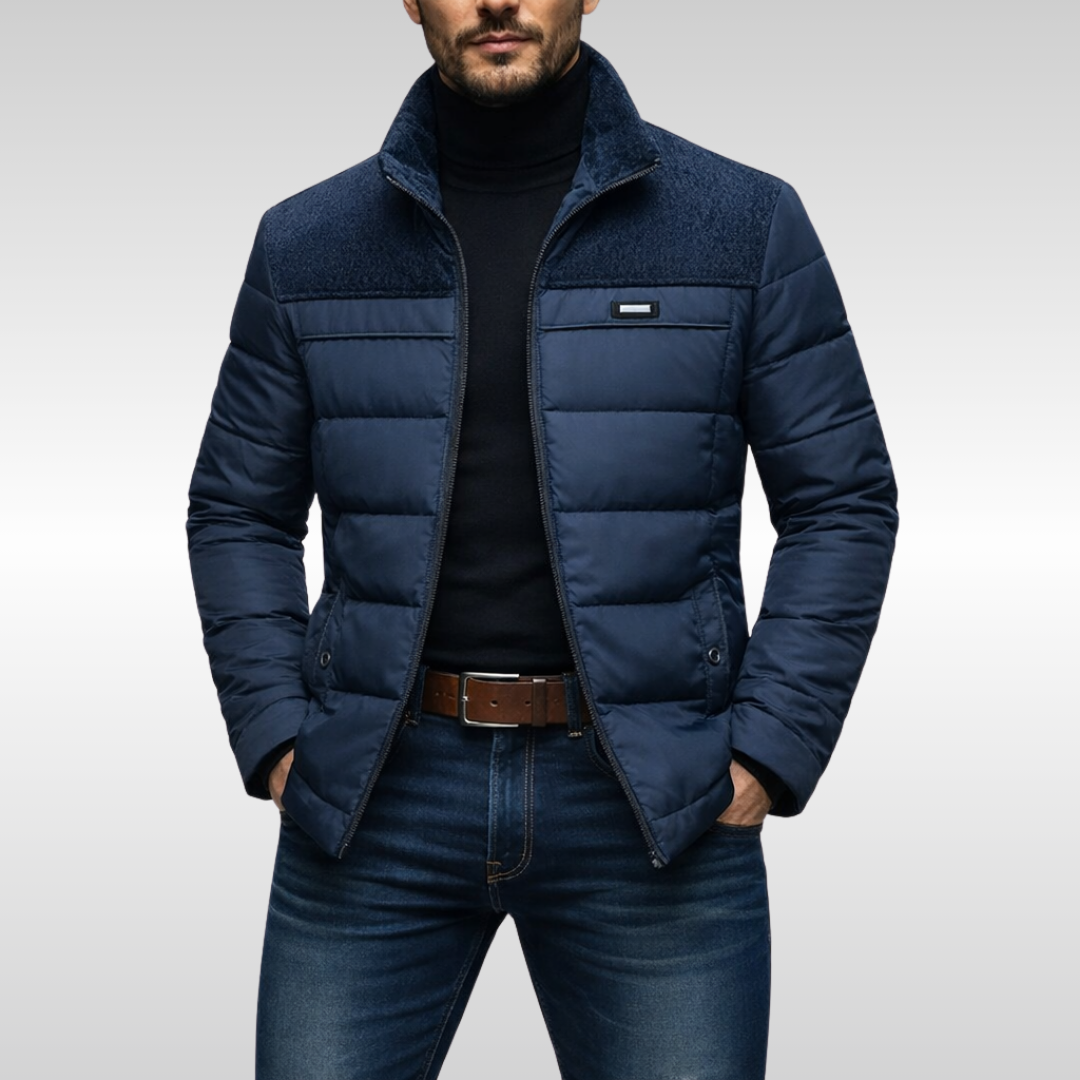Men's Insulated Fleece Lined Winter Jacket