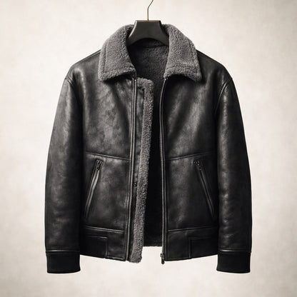 Men's Insulated Fleece Lined Zip Up Jacket