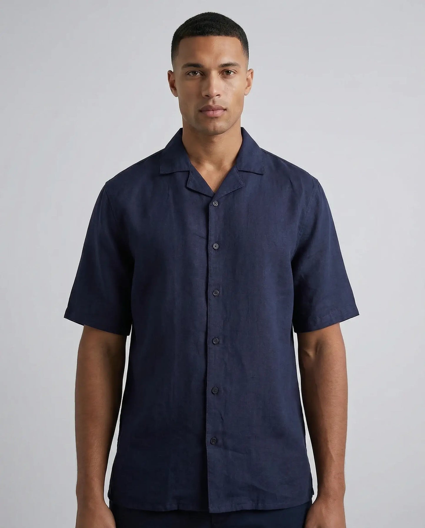 Men’s Linen Short Sleeve Shirt