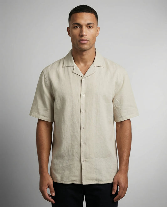 Men’s Linen Short Sleeve Shirt