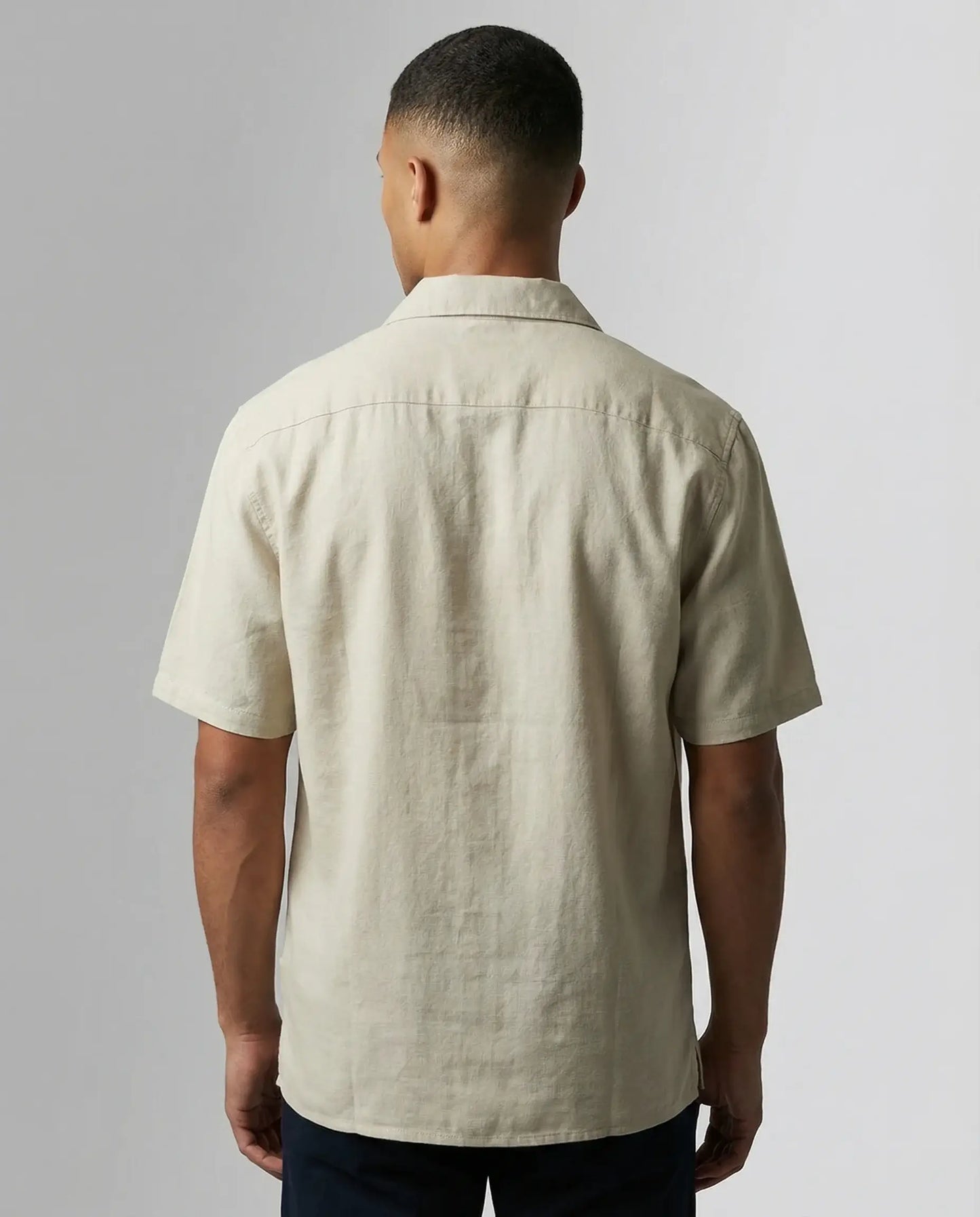 Men’s Linen Short Sleeve Shirt