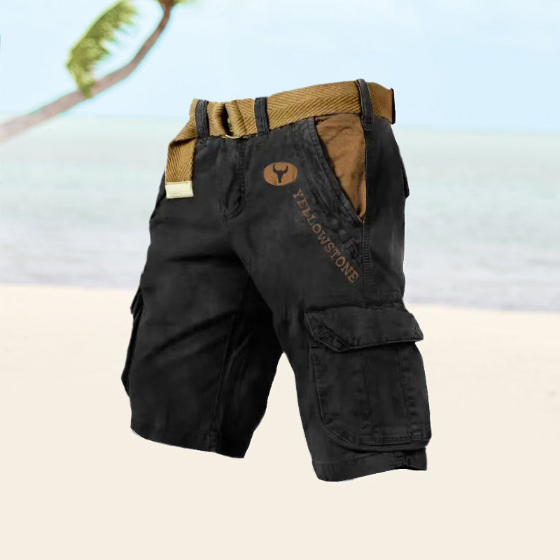 Men's Multi Pocket Cargo Shorts