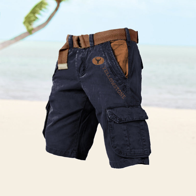 Men's Multi Pocket Cargo Shorts