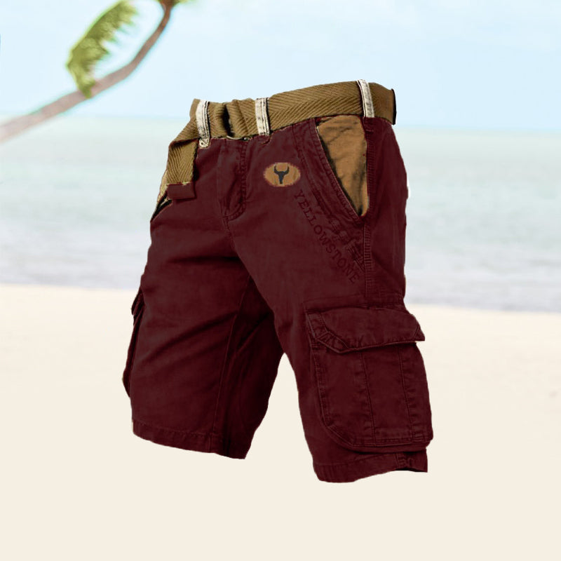 Men's Multi Pocket Cargo Shorts