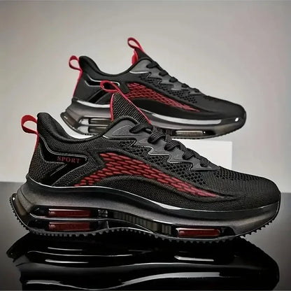 Men's Platform Sole Lace Up Trainers