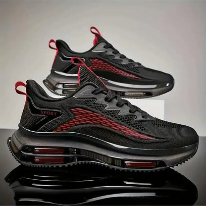 Men's Platform Sole Lace Up Trainers
