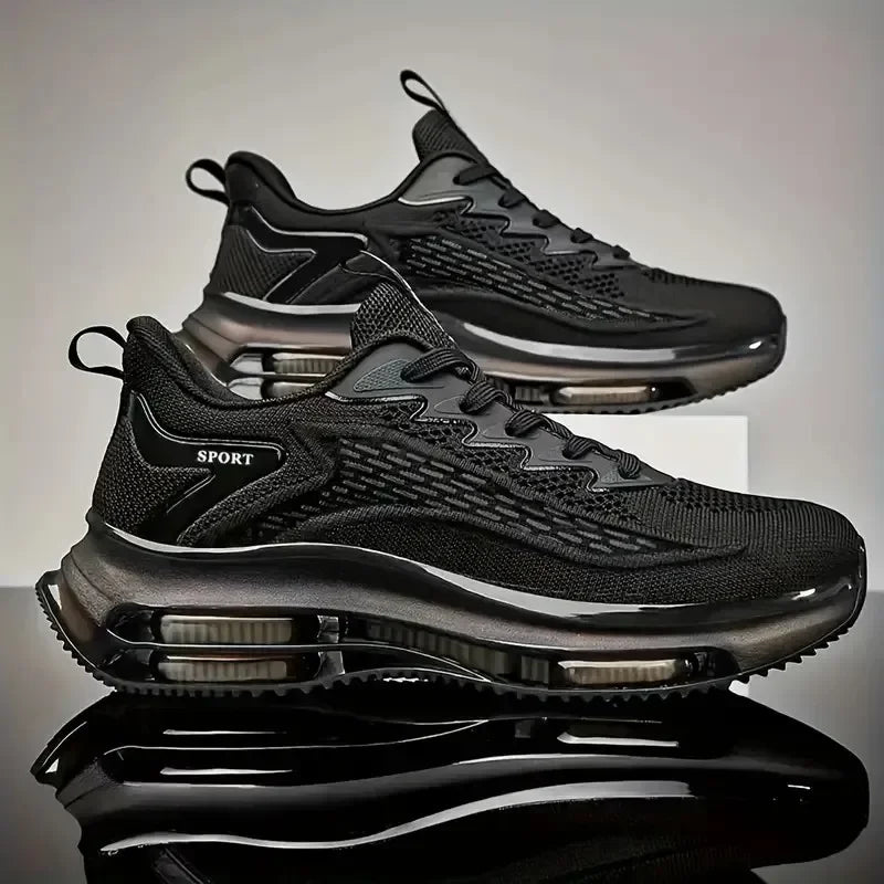 Men's Platform Sole Lace Up Trainers