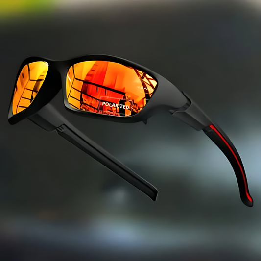 Men's Polarised Wraparound Sports Sunglasses