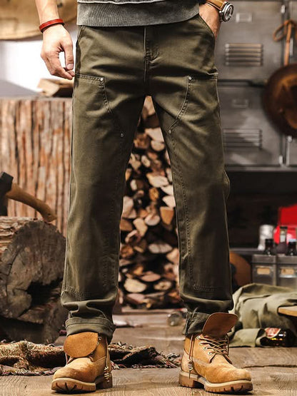 Men's Reinforced Cotton Twill Utility Trousers