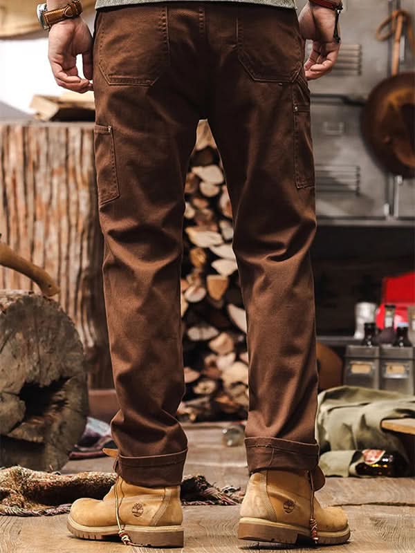 Men's Reinforced Cotton Twill Utility Trousers