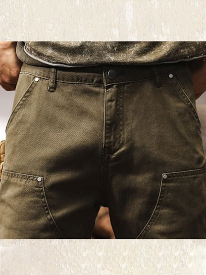 Men's Reinforced Cotton Twill Utility Trousers