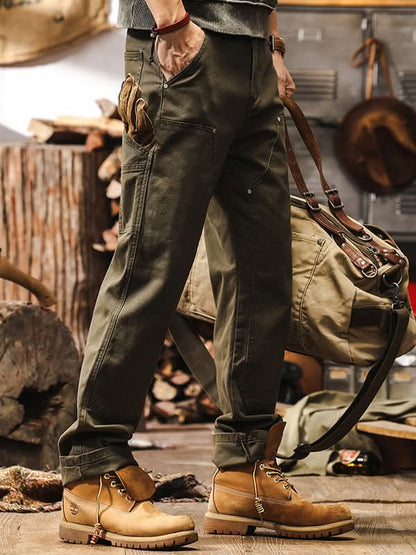Men's Reinforced Cotton Twill Utility Trousers
