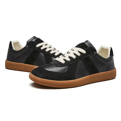 Men's Retro Low Top Lace Up Sneakers