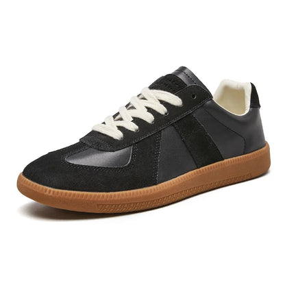 Men's Retro Low Top Lace Up Sneakers