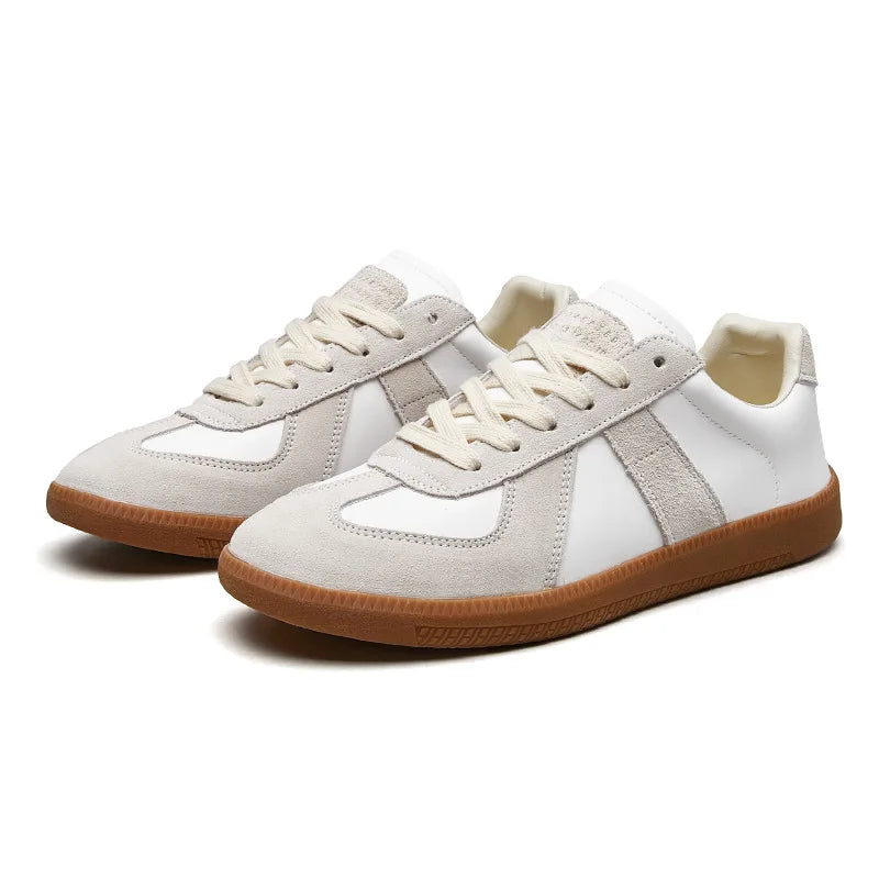 Men's Retro Low Top Lace Up Sneakers