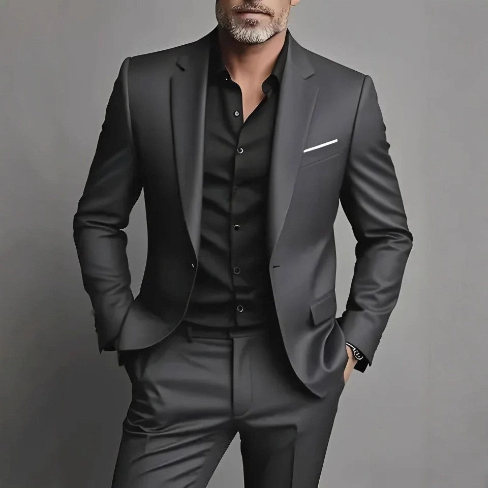 Men's Slim Fit Formal Suit For Galas And Events