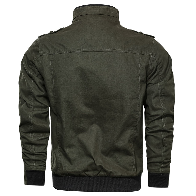 Men's Slim Fit High Collar Winter Jacket