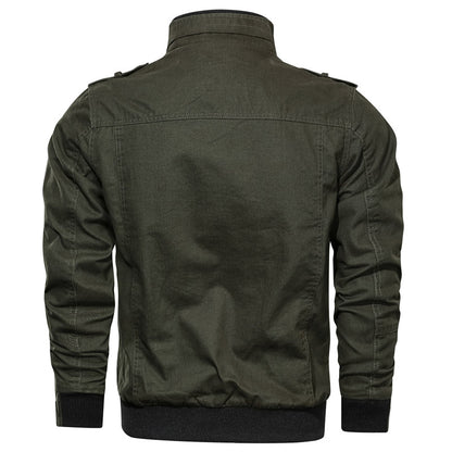 Men's Slim Fit High Collar Winter Jacket