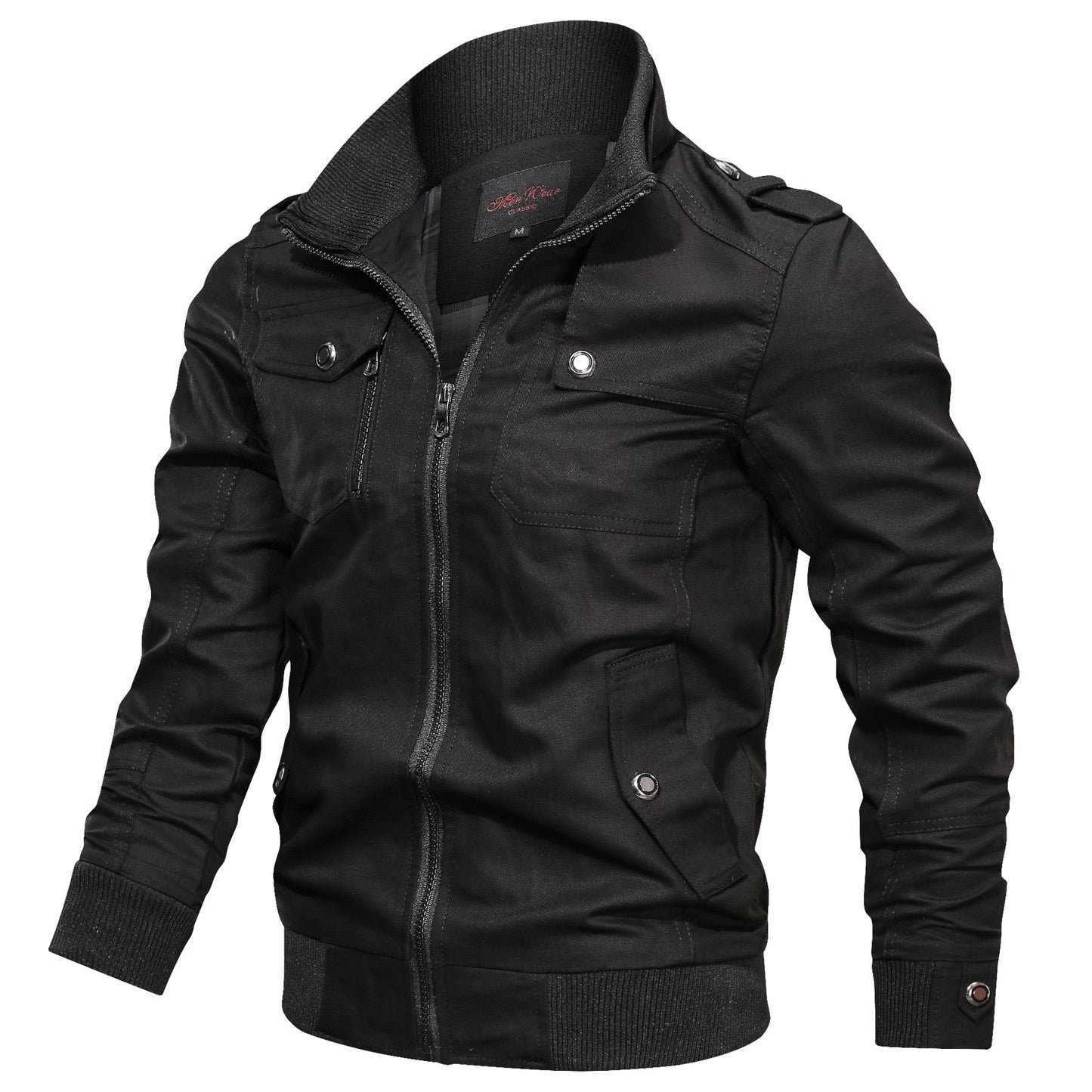 Men's Slim Fit High Collar Winter Jacket
