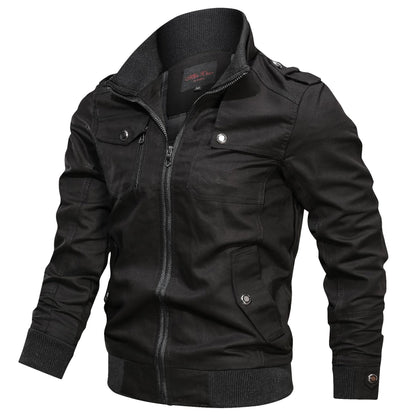 Men's Slim Fit High Collar Winter Jacket