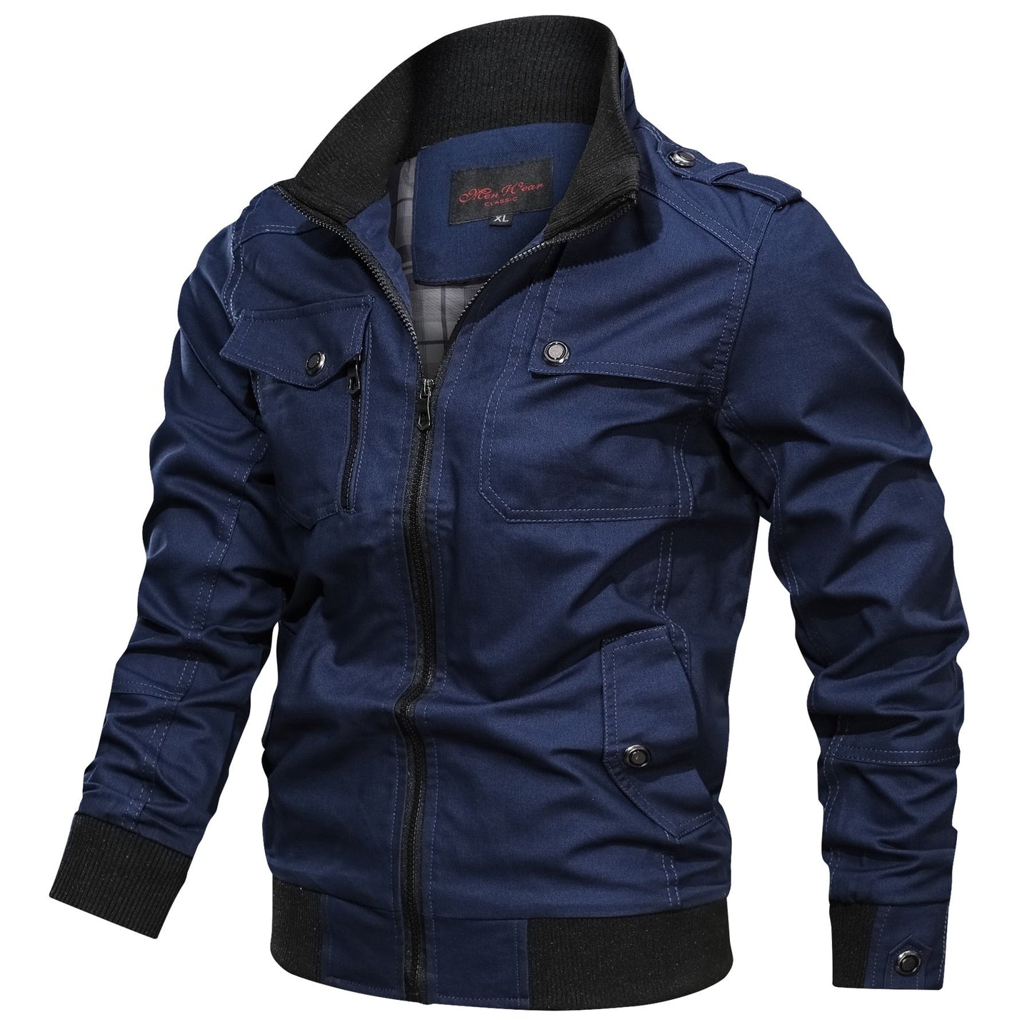 Men's Slim Fit High Collar Winter Jacket
