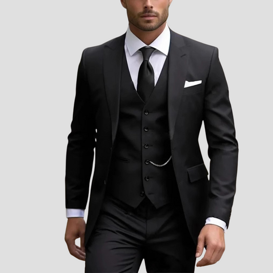 Men's Slim Fit Three Piece Formal Suit