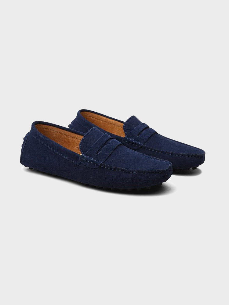 Men's Suede Penny Loafer
