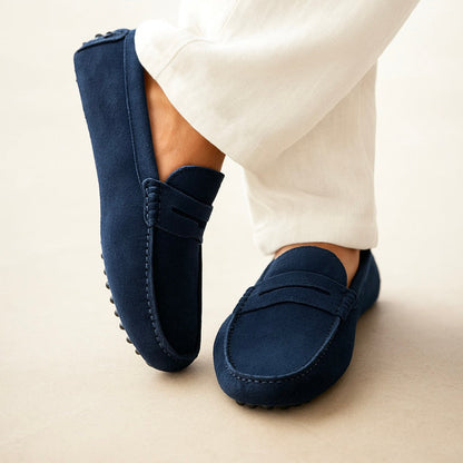 Men's Suede Penny Loafer