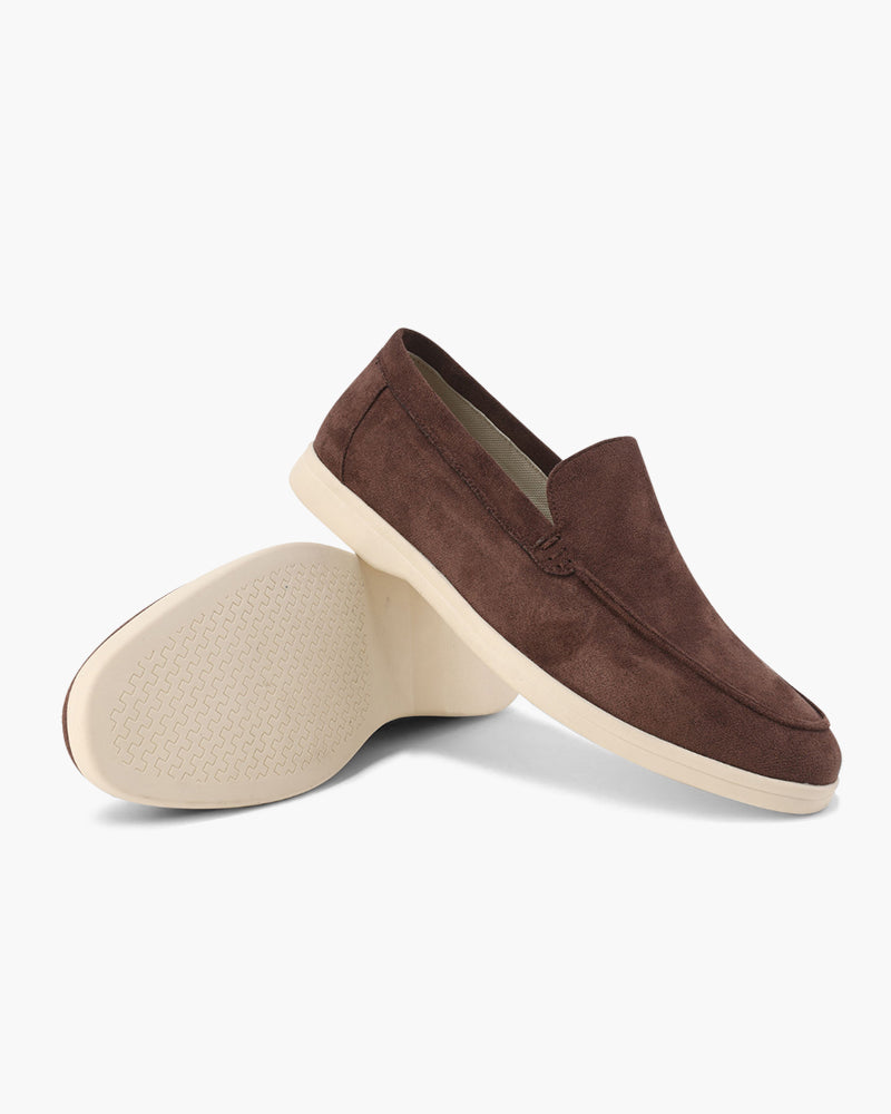 Men's Suede Slip-On Loafers