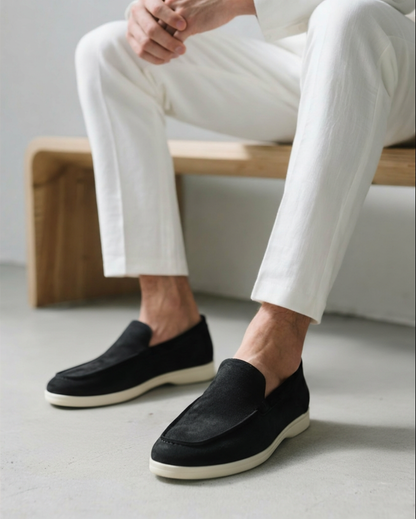 Men's Suede Slip-On Loafers