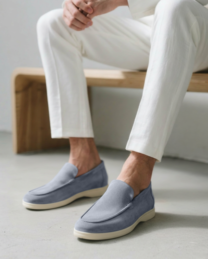 Men's Suede Slip-On Loafers
