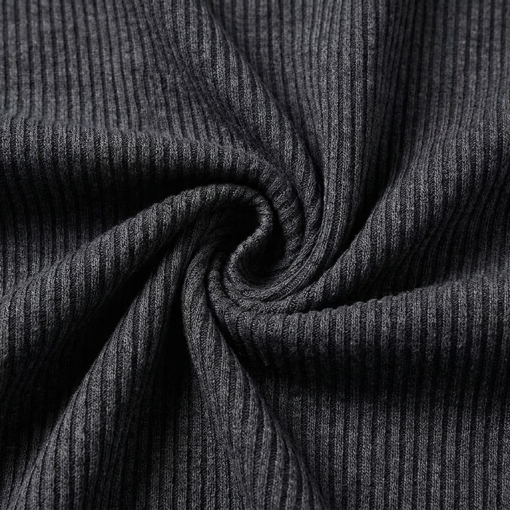 Men's Textured Knitted Henley Shirt