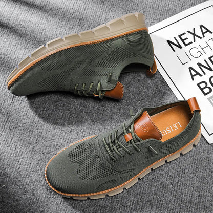 Men's Ultra Cushioned Breathable Knit Sneakers