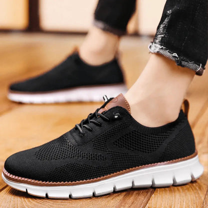 Men's Ultra Cushioned Breathable Knit Sneakers