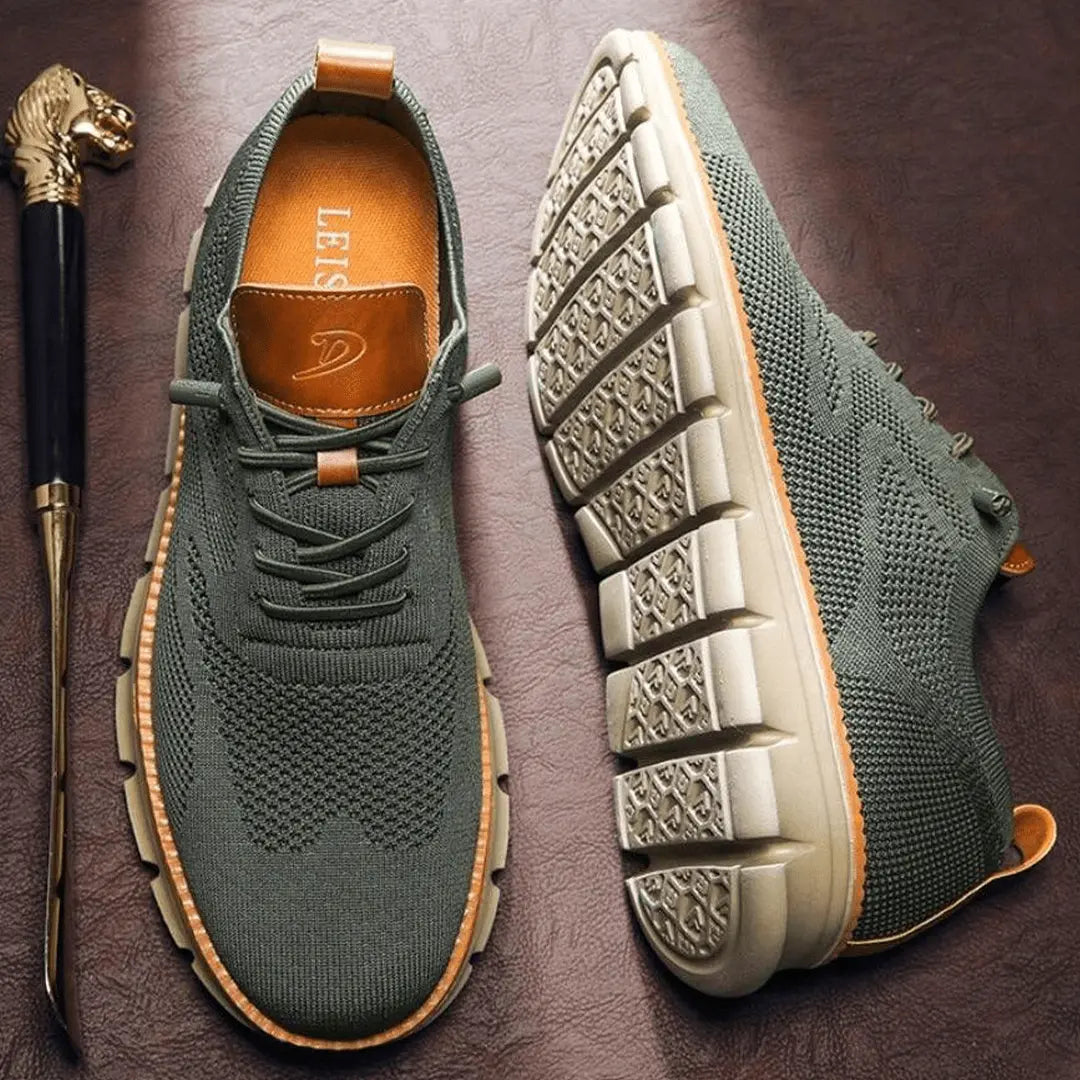 Men's Ultra Cushioned Breathable Knit Sneakers