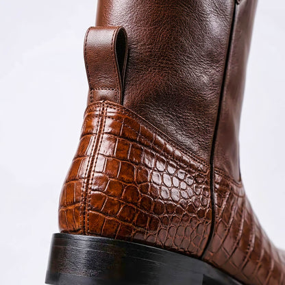Men's Vintage Leather Heritage Boots