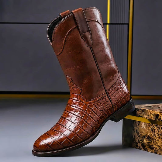 Men's Vintage Leather Heritage Boots