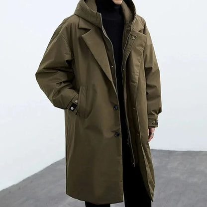 Men's Water Resistant Overcoat