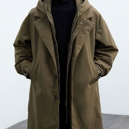Men's Water Resistant Overcoat