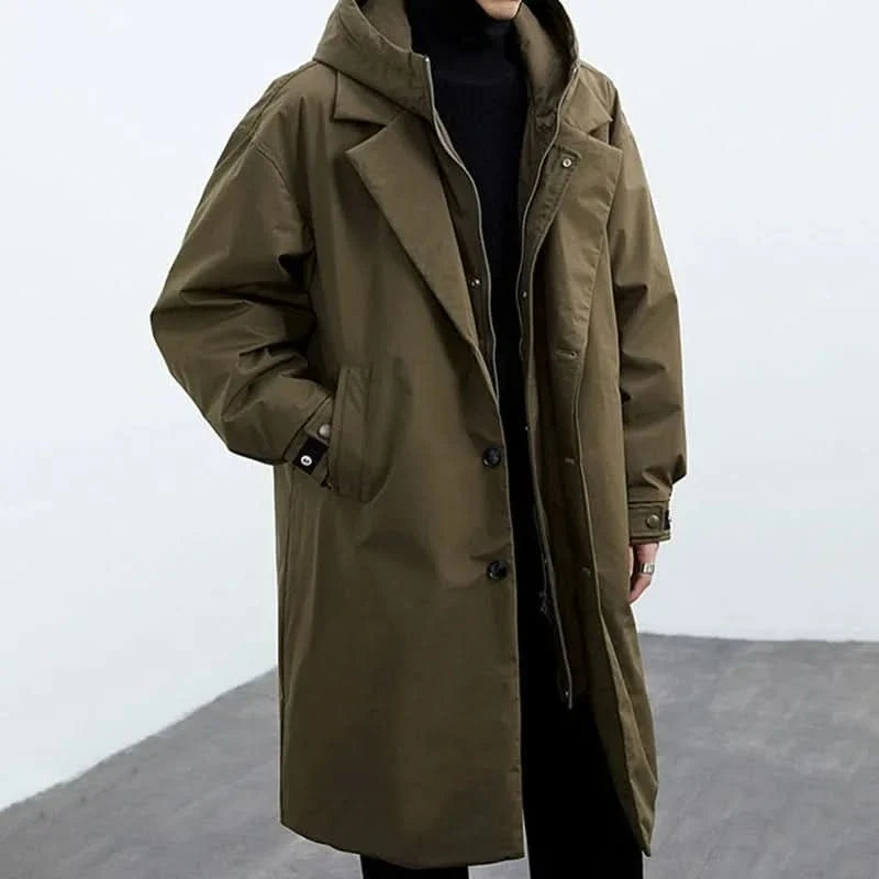 Men's Water Resistant Overcoat