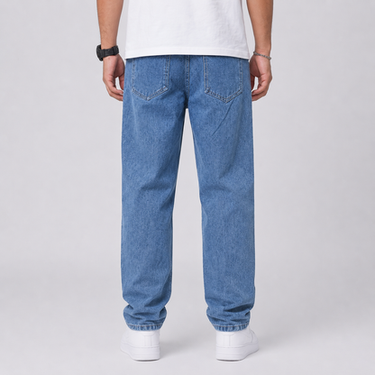 Men's Wide Leg Loose Fit Jeans