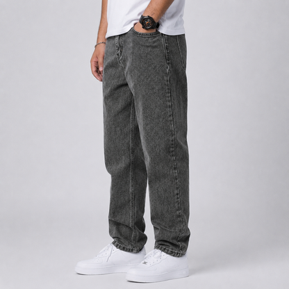 Men's Wide Leg Loose Fit Jeans
