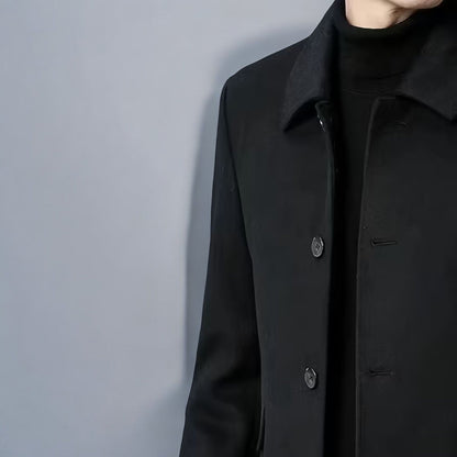 Men's Winter Coat Single-Breasted