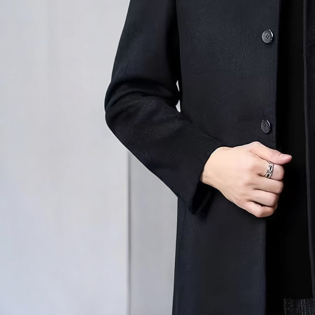 Men's Winter Coat Single-Breasted