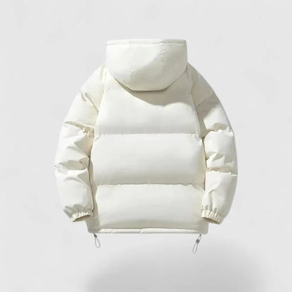 Men’s Hooded Zip Up Winter Puffer Jacket
