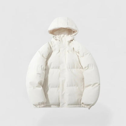 Men’s Hooded Zip Up Winter Puffer Jacket