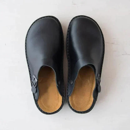 Orthopedic Leather Comfort Clogs