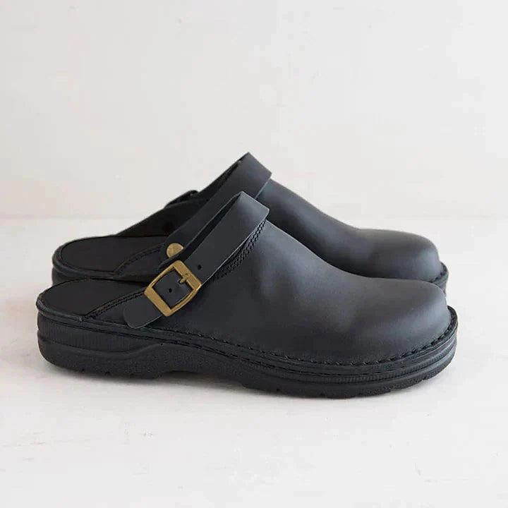 Orthopedic Leather Comfort Clogs